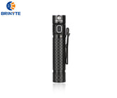 Brinyte E18 1200+ Lumens Self-Defense Rechargeable Light with Type-c Direct Charging