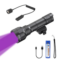 Rifle Mounted Hunting Flashlight T40 1650 Lumens USB-C – Brinyte