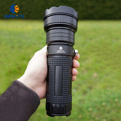 Brinyte SR8 2100Lumens Super Long Range Search Light with Magnetic Charging Cable
