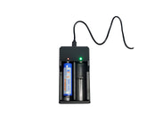 Brinyte UC02 Charger for 21700/18650/16340/14500/26650 Lithium Battery