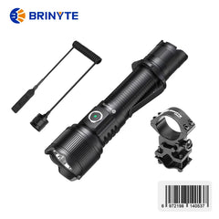 Brinyte PT16-T 2000 Lumens Tactical Light Kit with Remote Switch and Mount