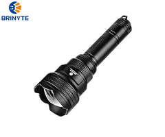 Brinyte T18 650 Lumens Hunting Light Kit With 3 LED White/Red/Green & Wireless Remote Switch