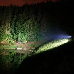 Brinyte SR8 2100Lumens Super Long Range Search Light with Magnetic Charging Cable