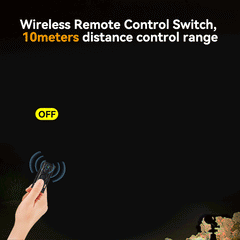 Brinyte T18 650 Lumens Hunting Light Kit With 3 LED White/Red/Green & Wireless Remote Switch