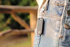 Brinyte A02 Rechargeable Mini Aluminum Keychain Light, with Strobe Mode