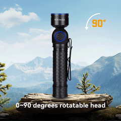 Brinyte HL18 1600 Lumens Rechargeable Headlamp with Magnetic charging cable