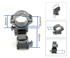 Brinyte BRM11 Windage Elevation Adjustable Mount